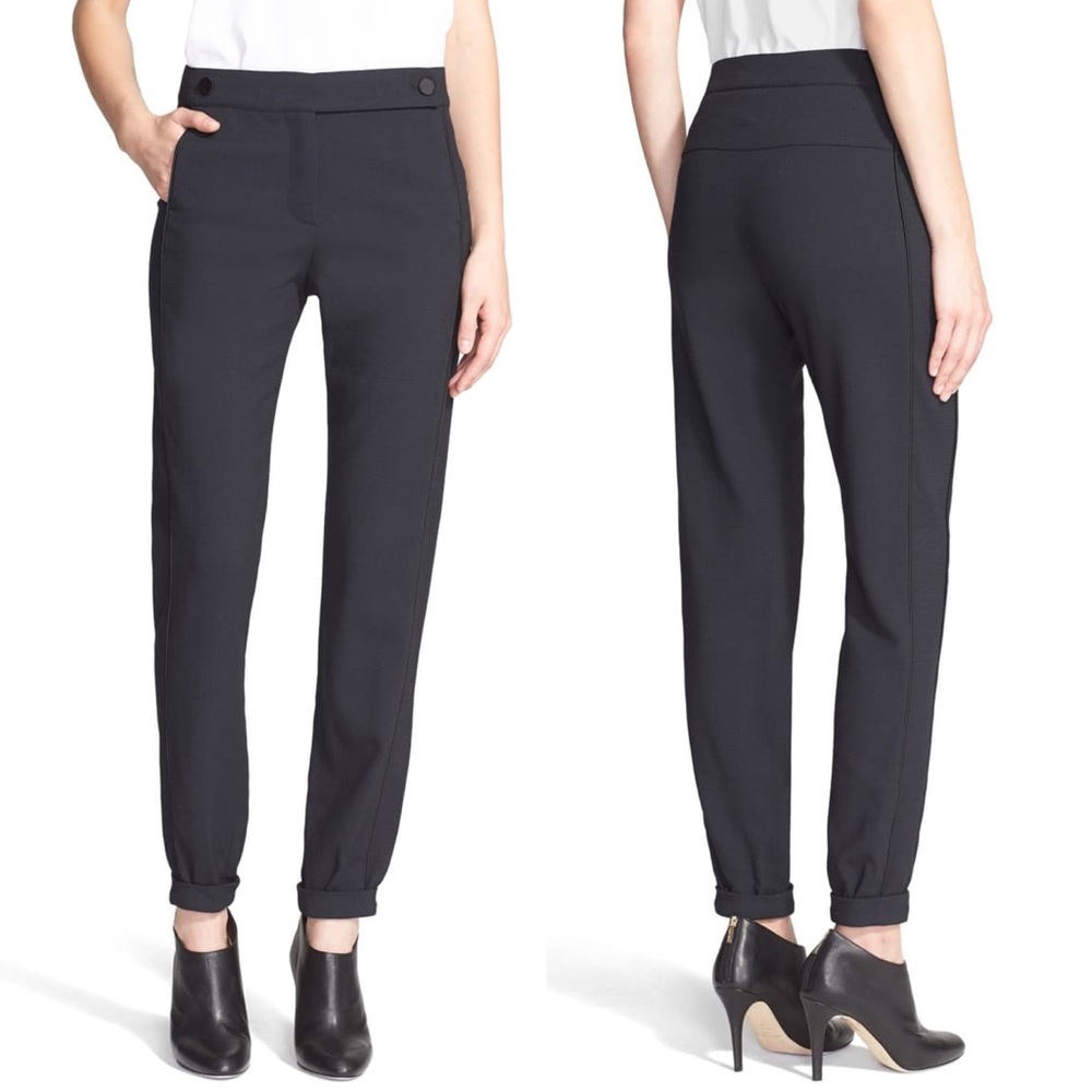 Veronica Beard Twig Tuxedo Trouser